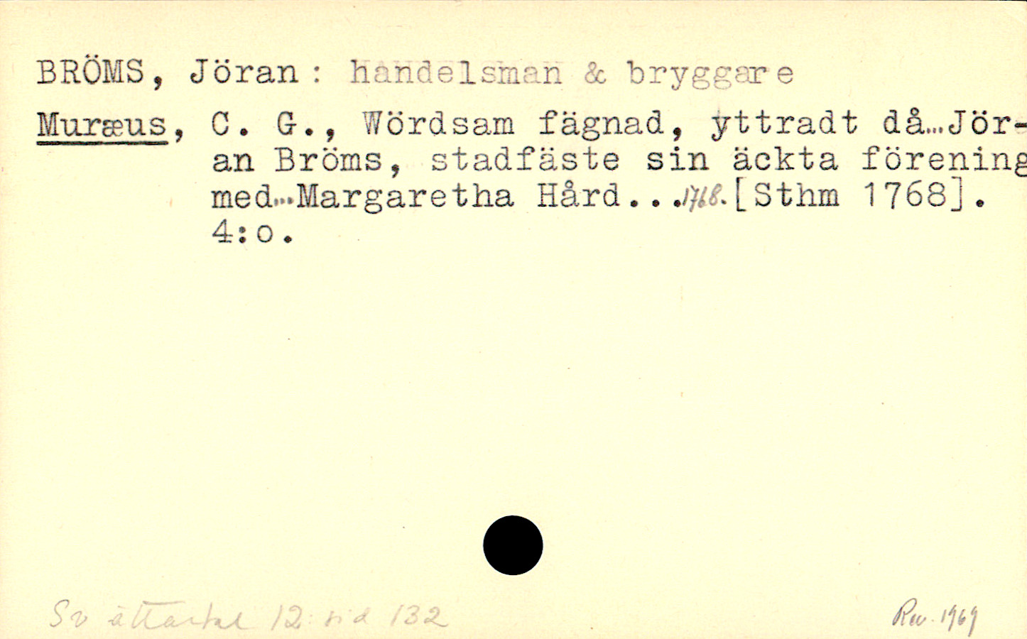 Catalogue Card_109705