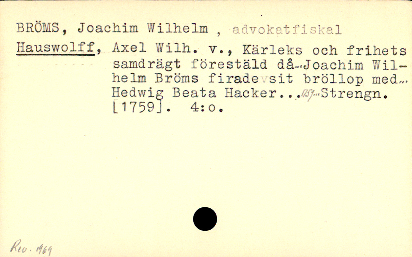 Catalogue Card_109706