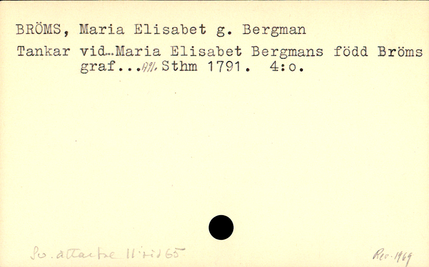 Catalogue Card_109707