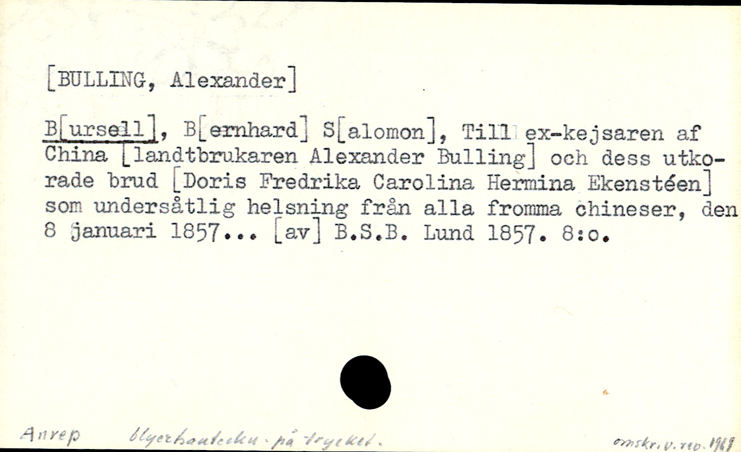 Catalogue Card_109735