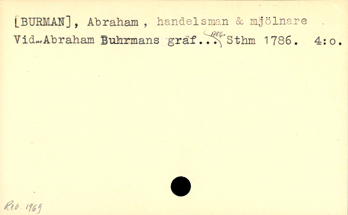 Catalogue Card_109789