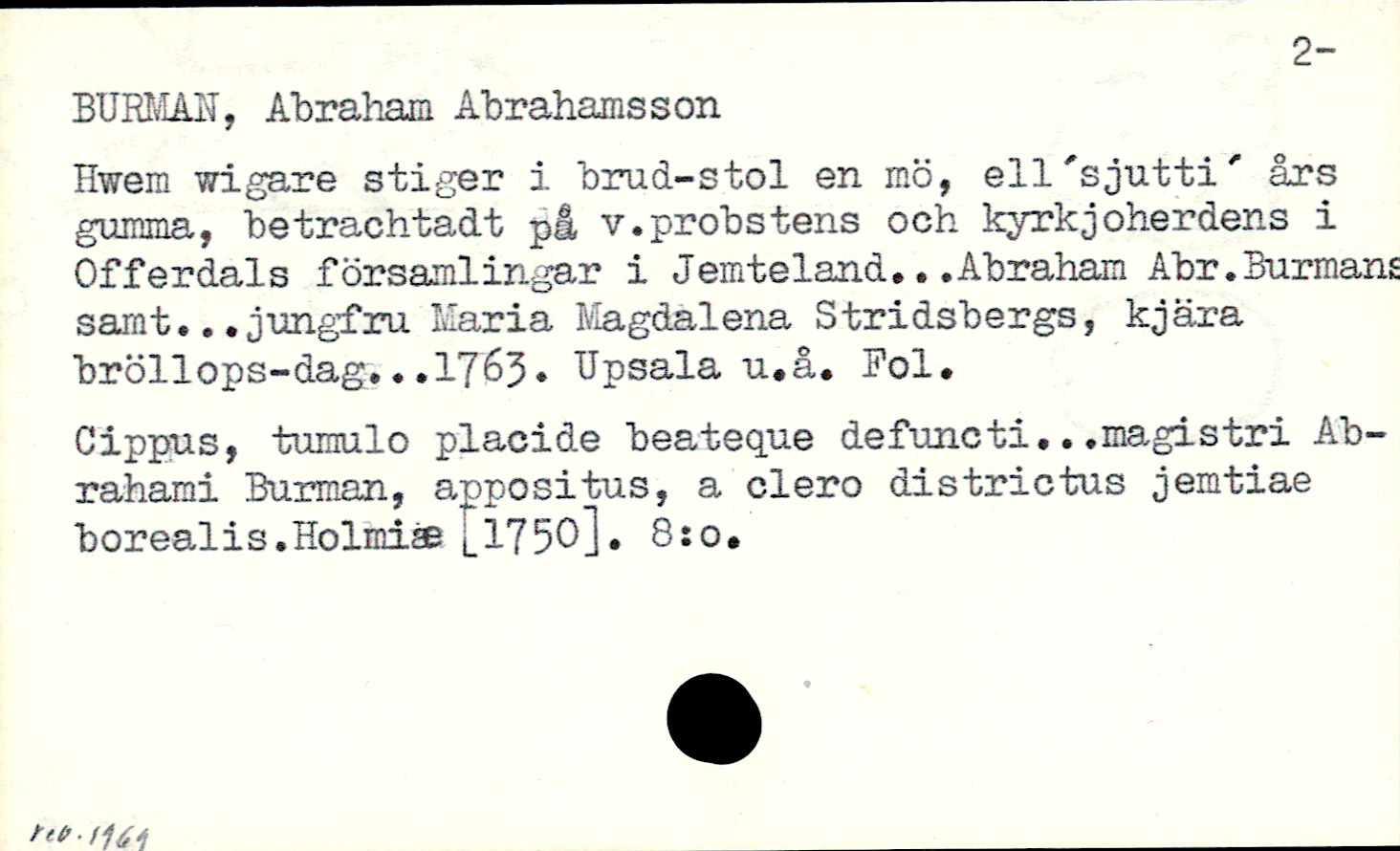 Catalogue Card_109791