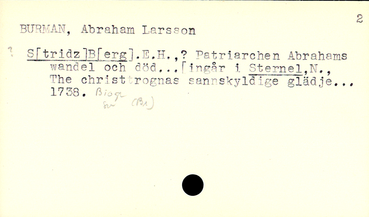 Catalogue Card_109794