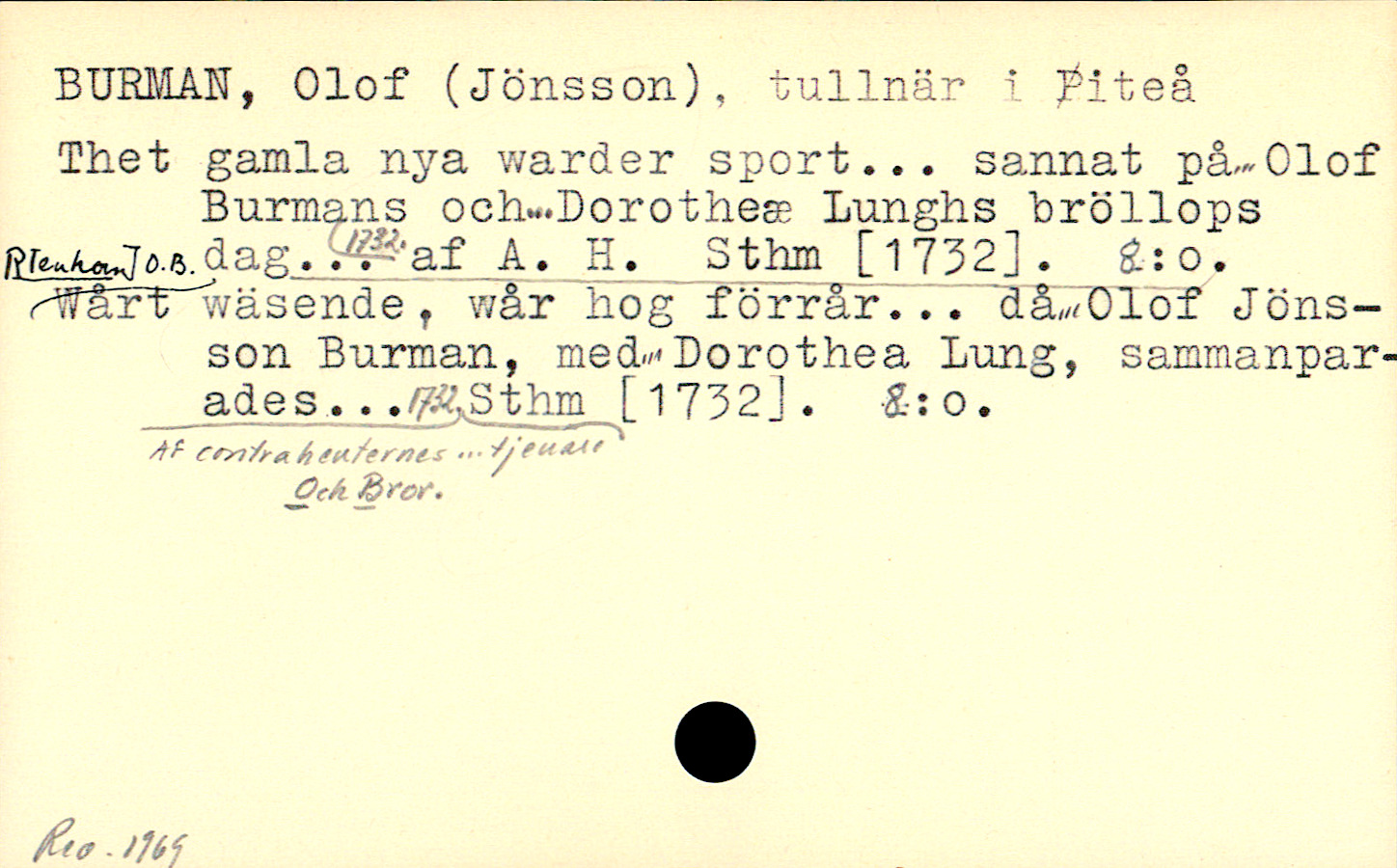 Catalogue Card_109809