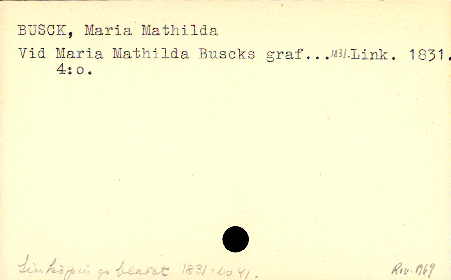 Catalogue Card_109845