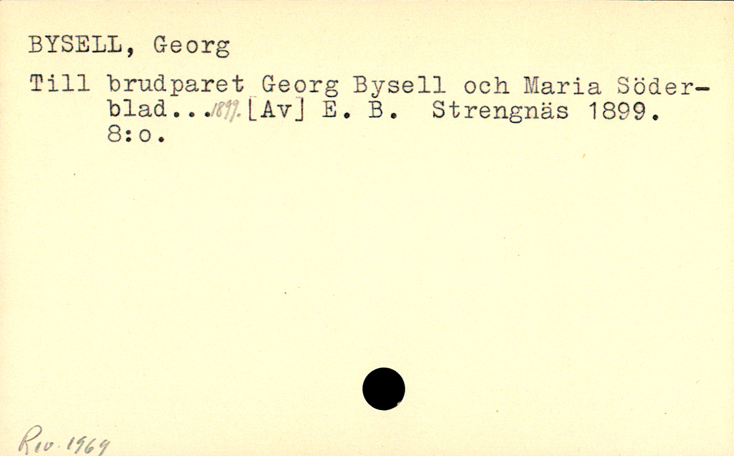 Catalogue Card_109869