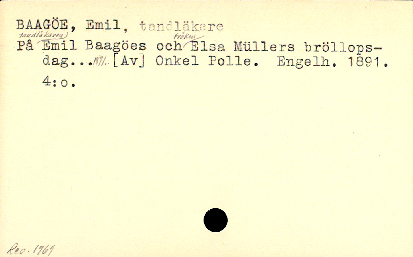 Catalogue Card_109876