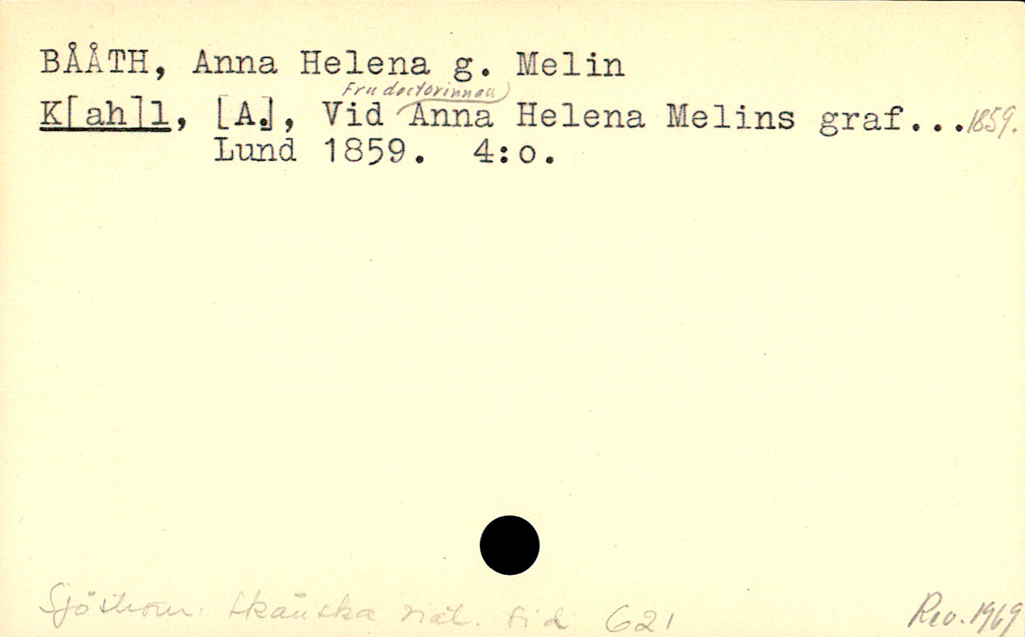 Catalogue Card_109918