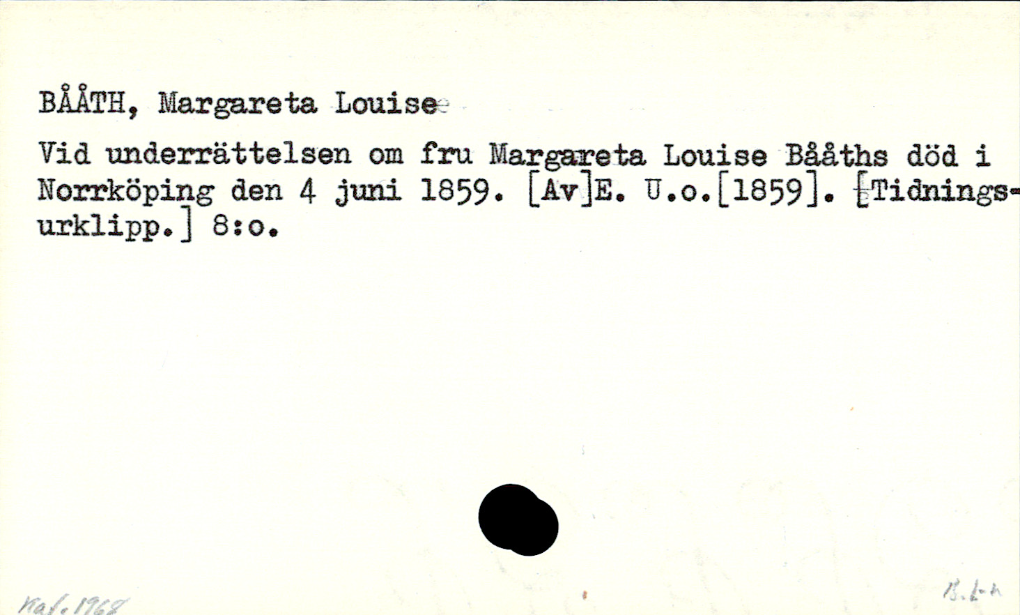 Catalogue Card_109920