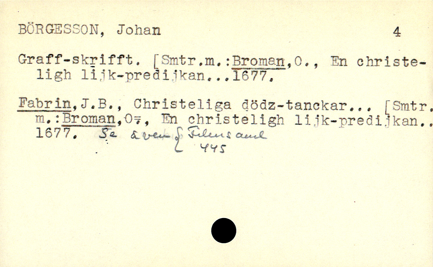 Catalogue Card_110008