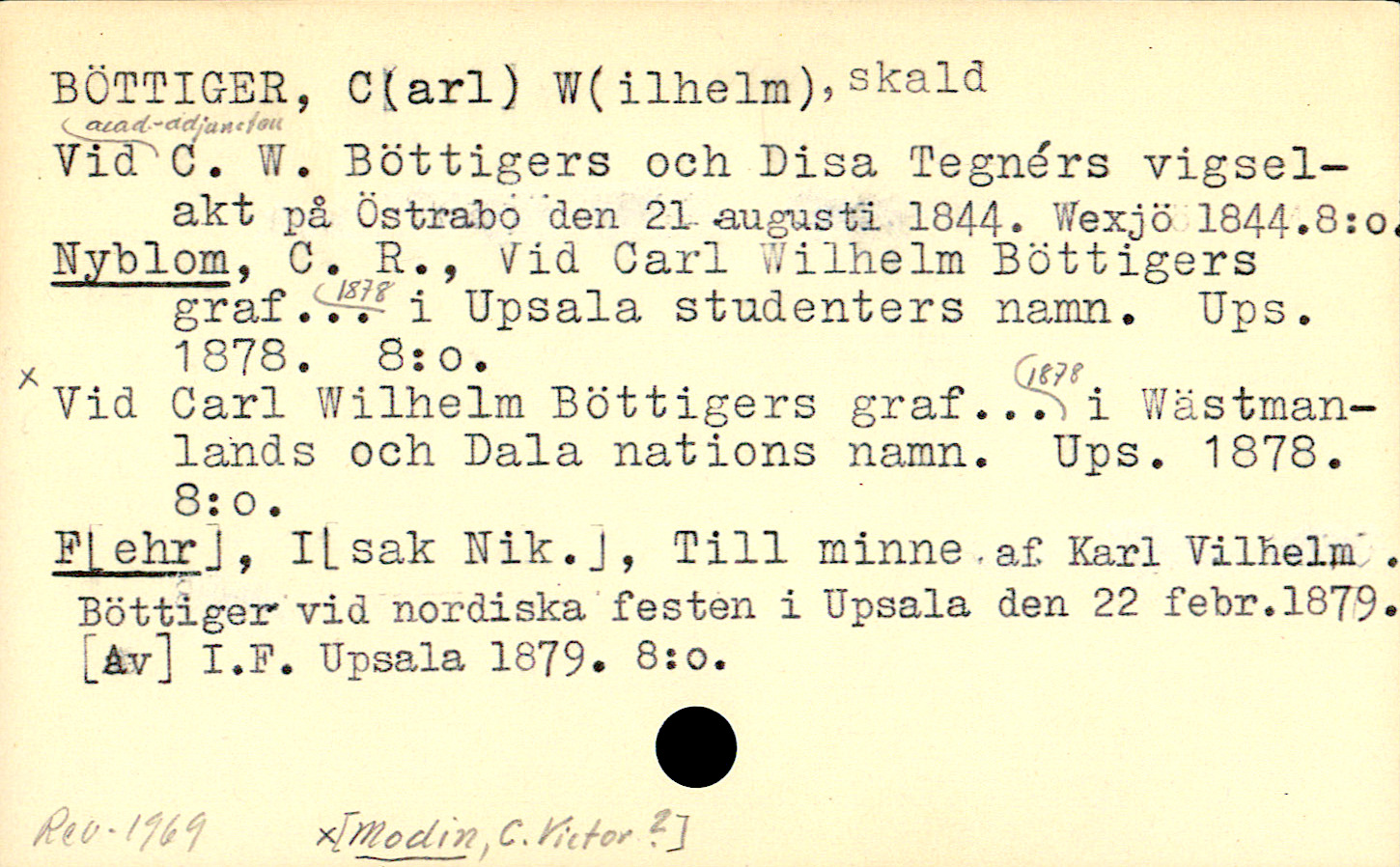 Catalogue Card_110018