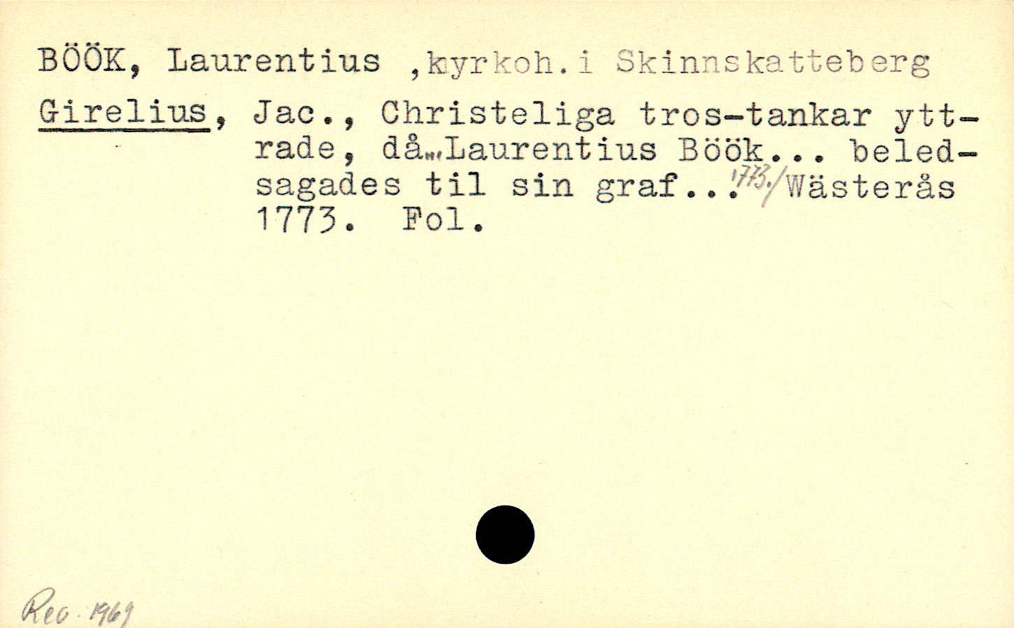 Catalogue Card_110028