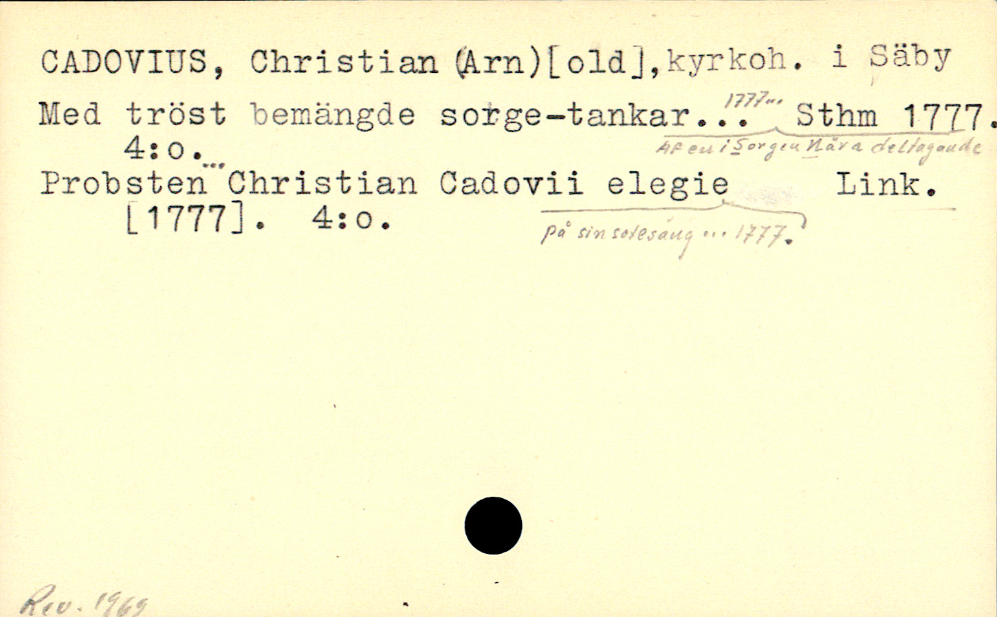 Catalogue Card_110032