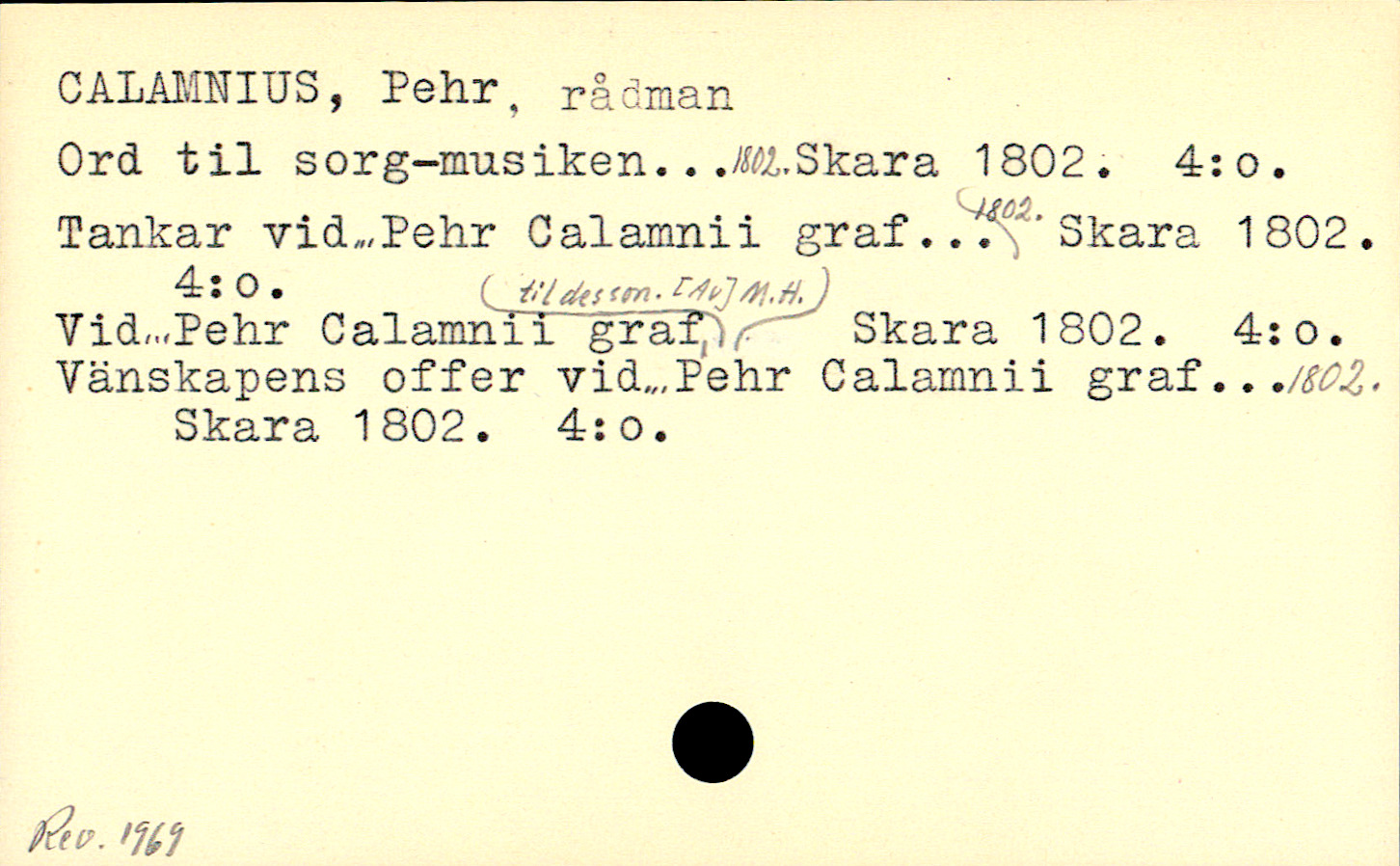 Catalogue Card_110044