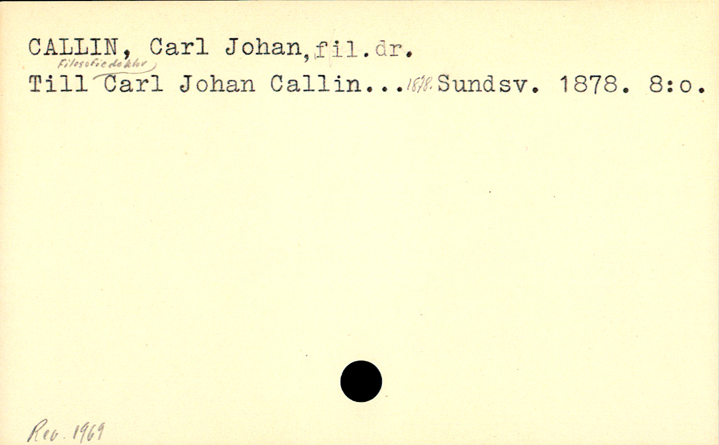 Catalogue Card_110051