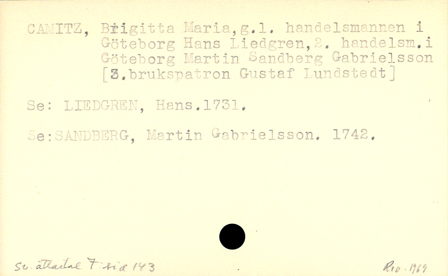 Catalogue Card_110066