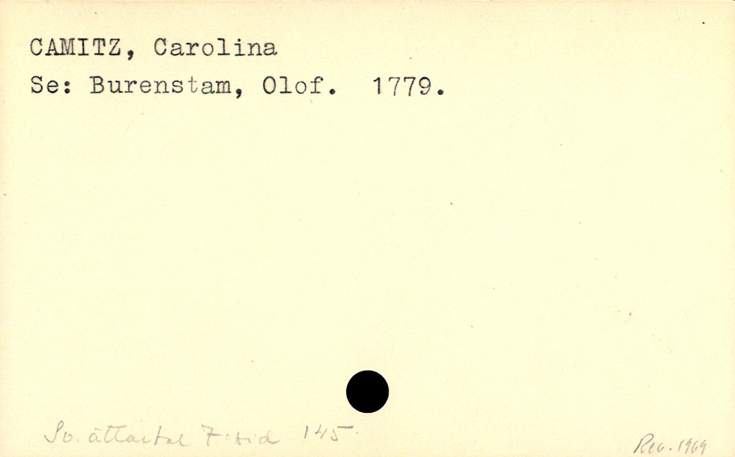 Catalogue Card_110068