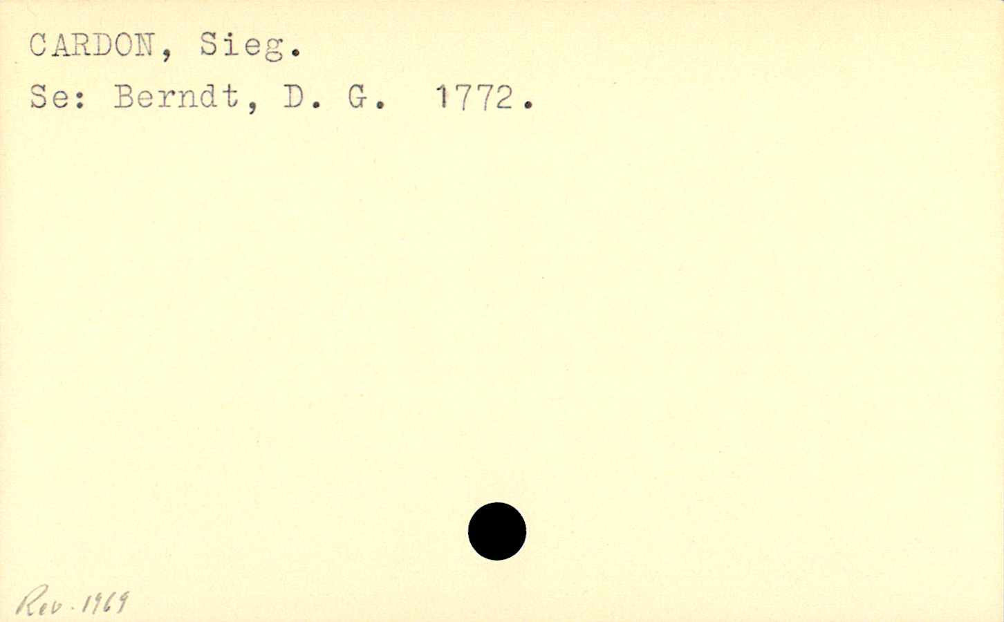 Catalogue Card_110104