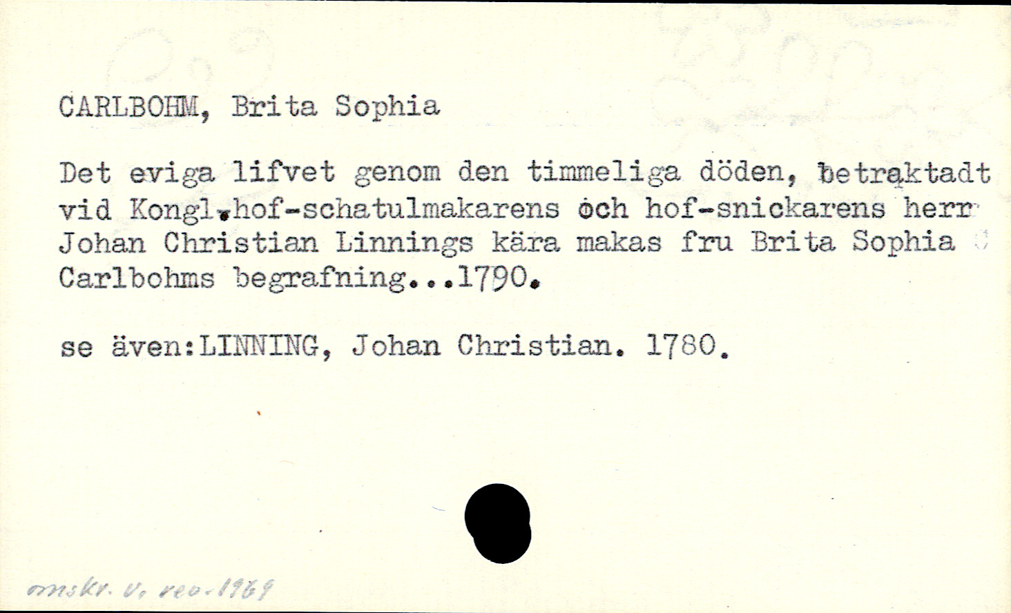 Catalogue Card_110143