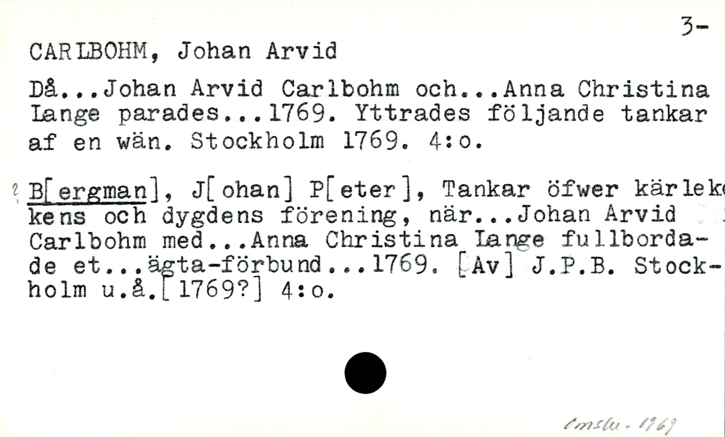 Catalogue Card_110149