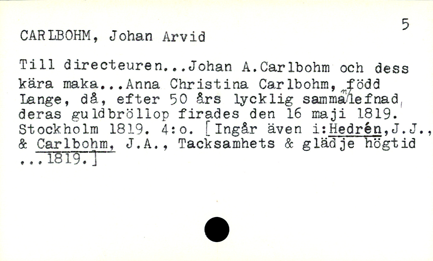 Catalogue Card_110151