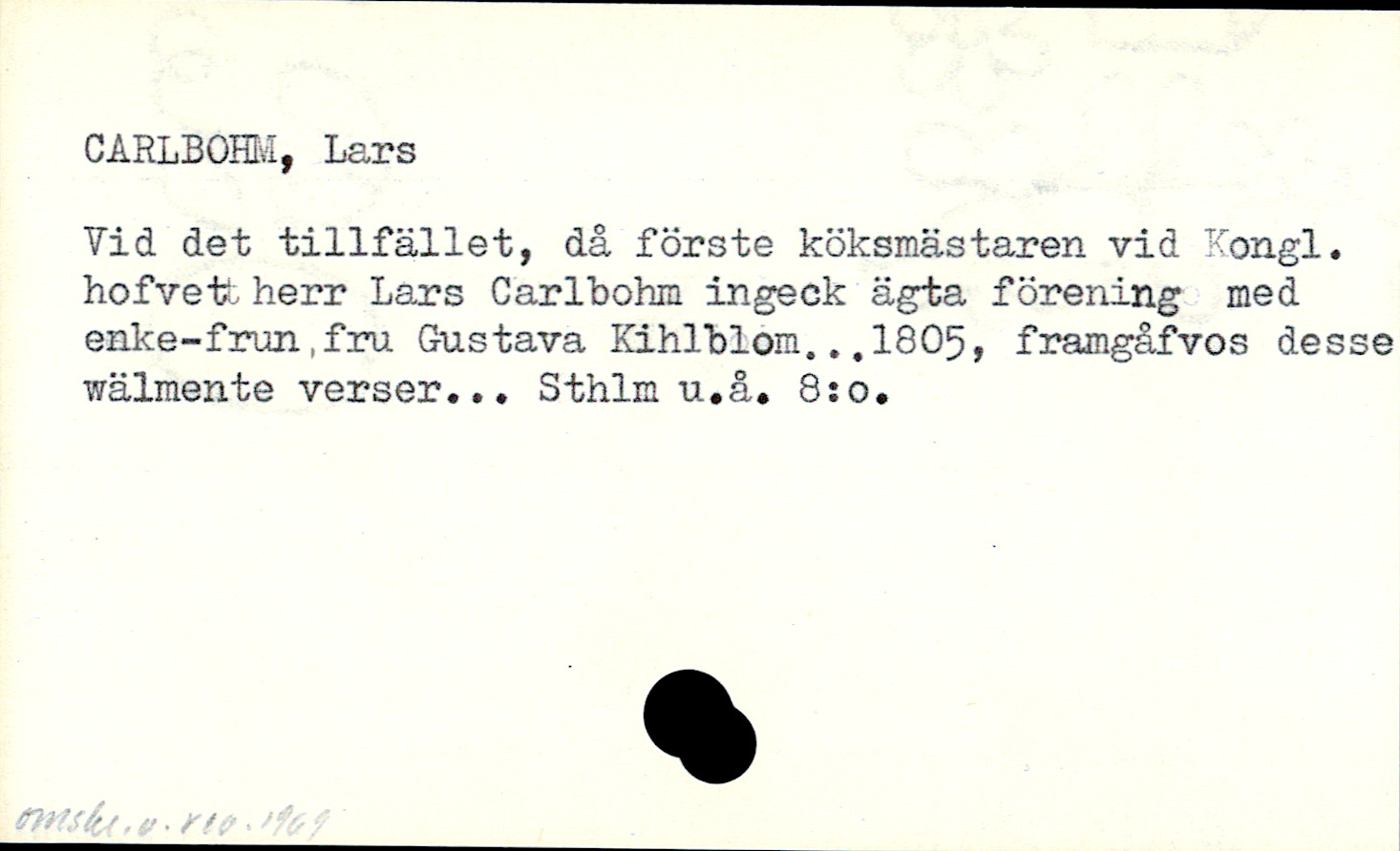 Catalogue Card_110152