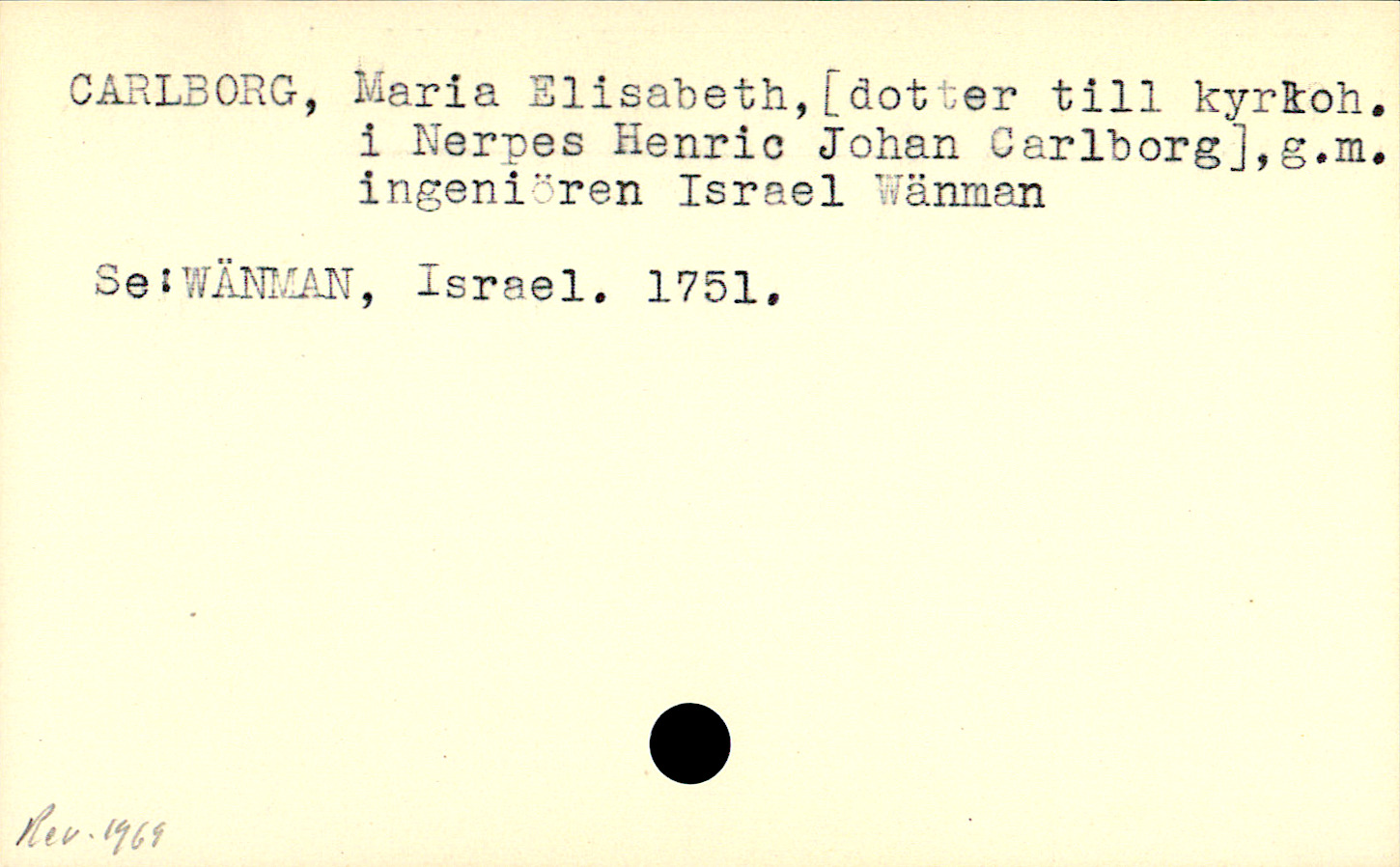 Catalogue Card_110160