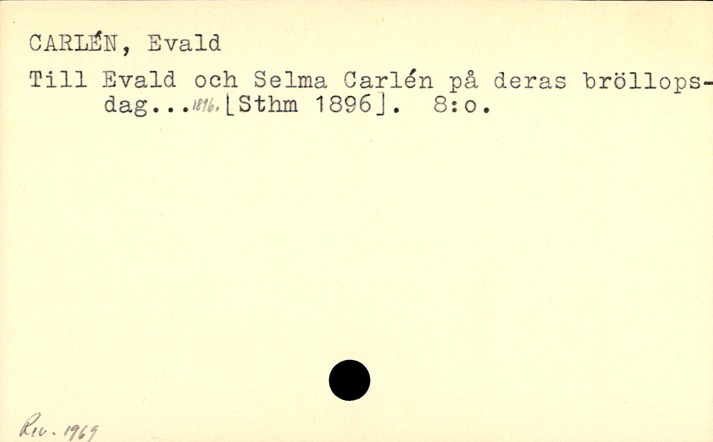 Catalogue Card_110165