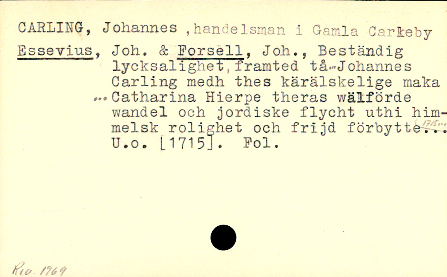 Catalogue Card_110175