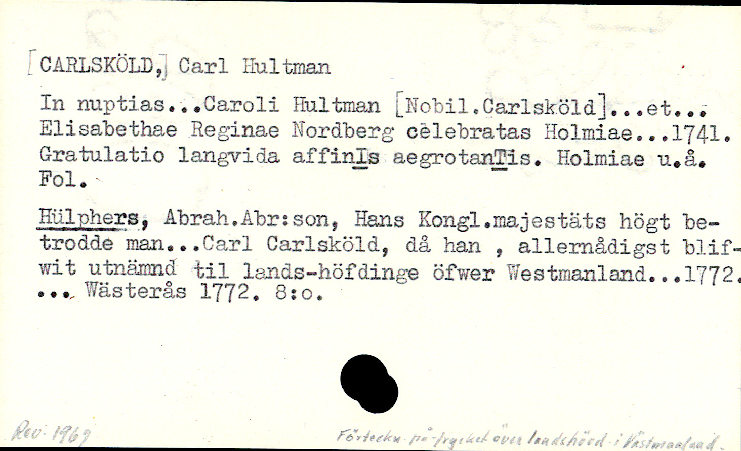 Catalogue Card_110183