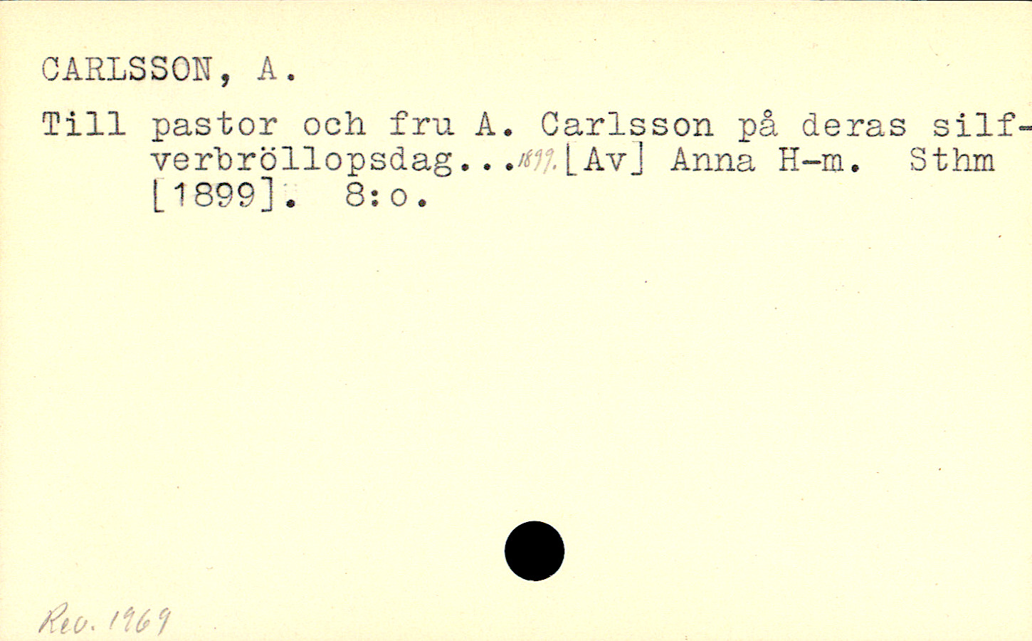 Catalogue Card_110188