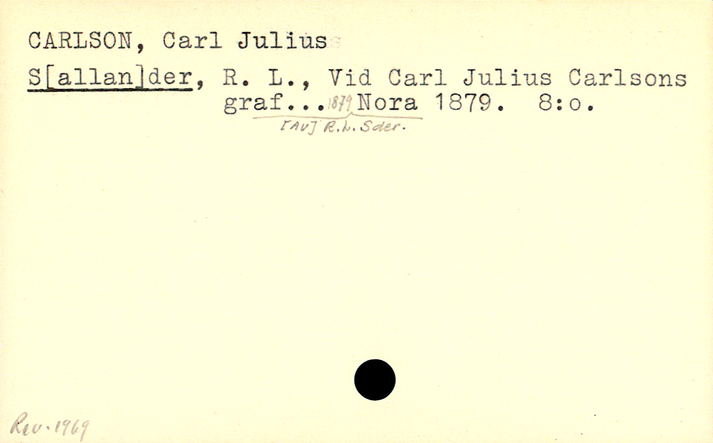 Catalogue Card_110197