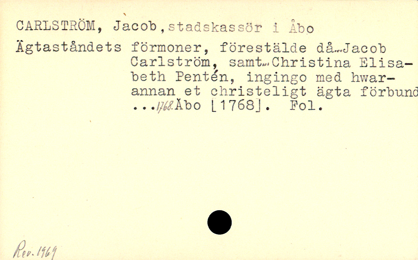 Catalogue Card_110237