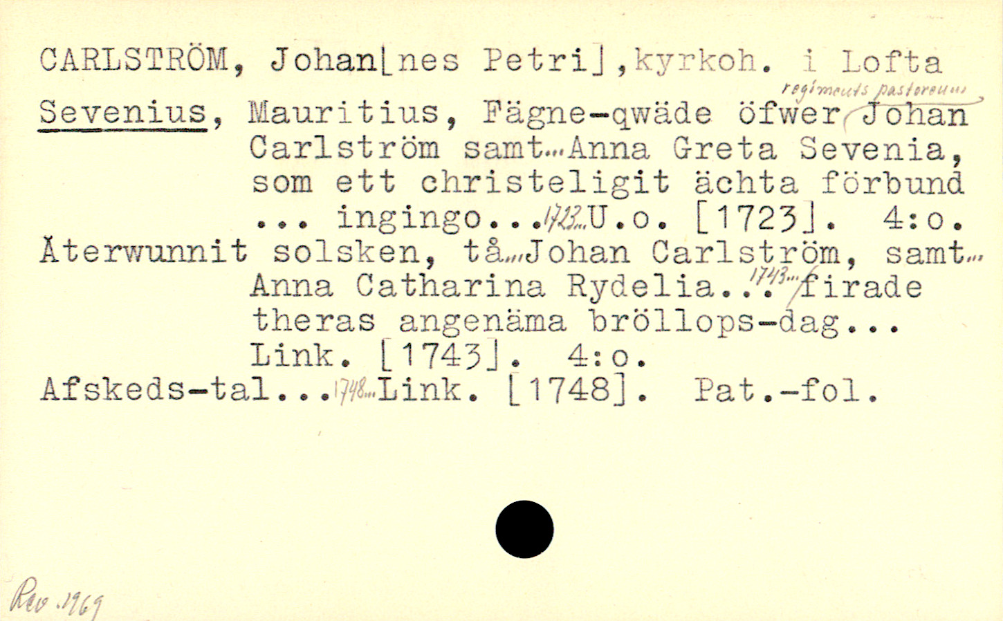 Catalogue Card_110239