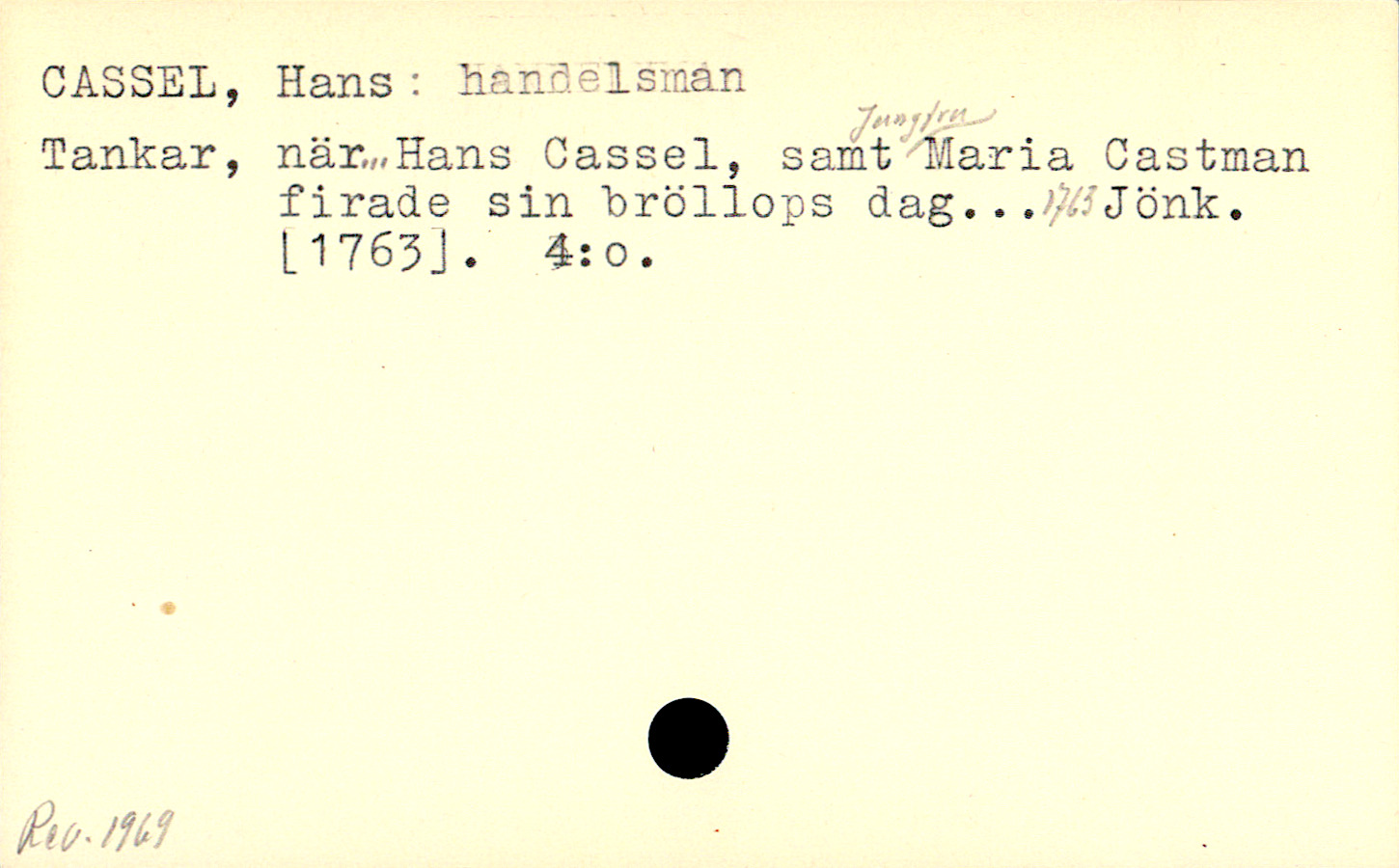 Catalogue Card_110268