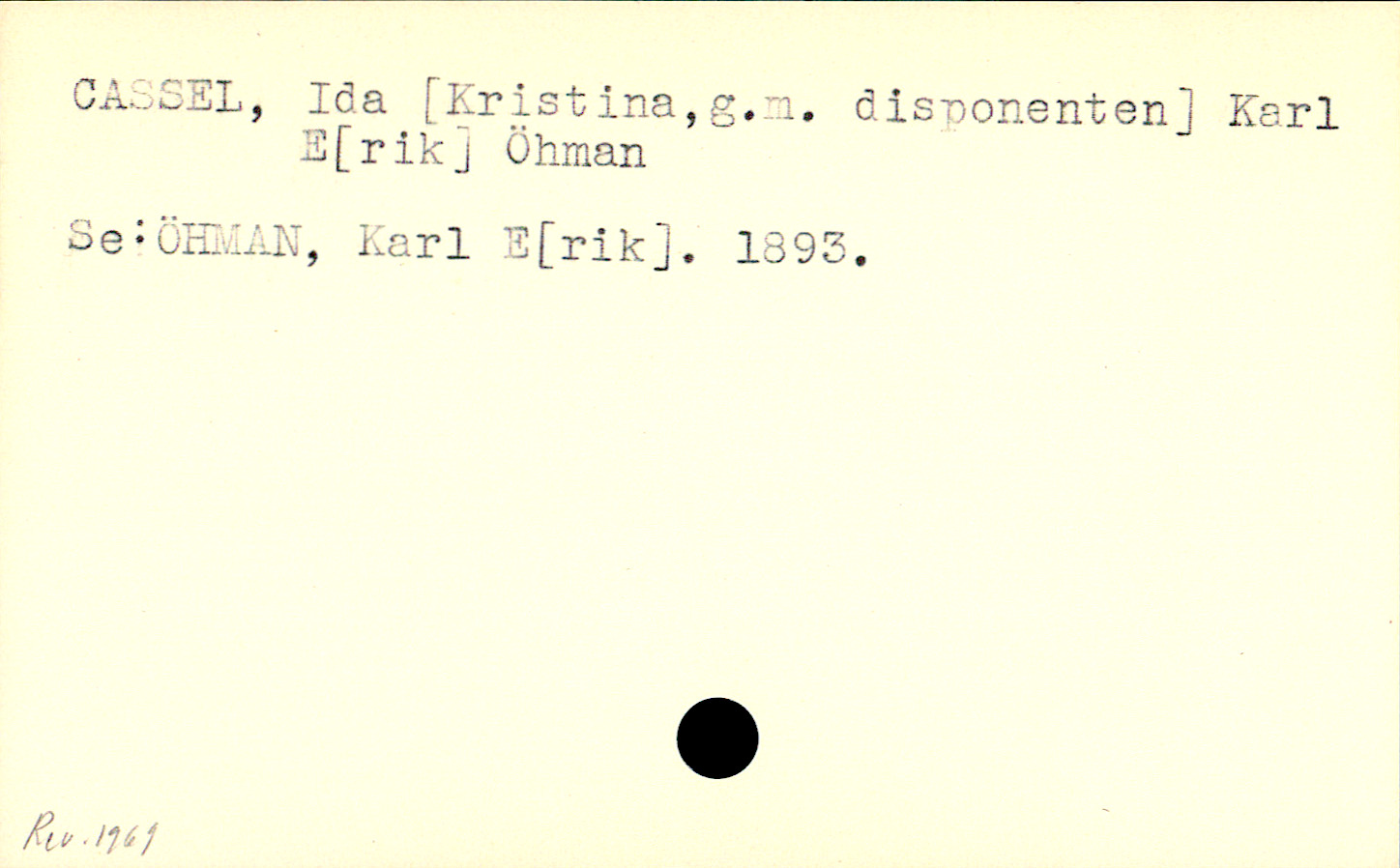 Catalogue Card_110270