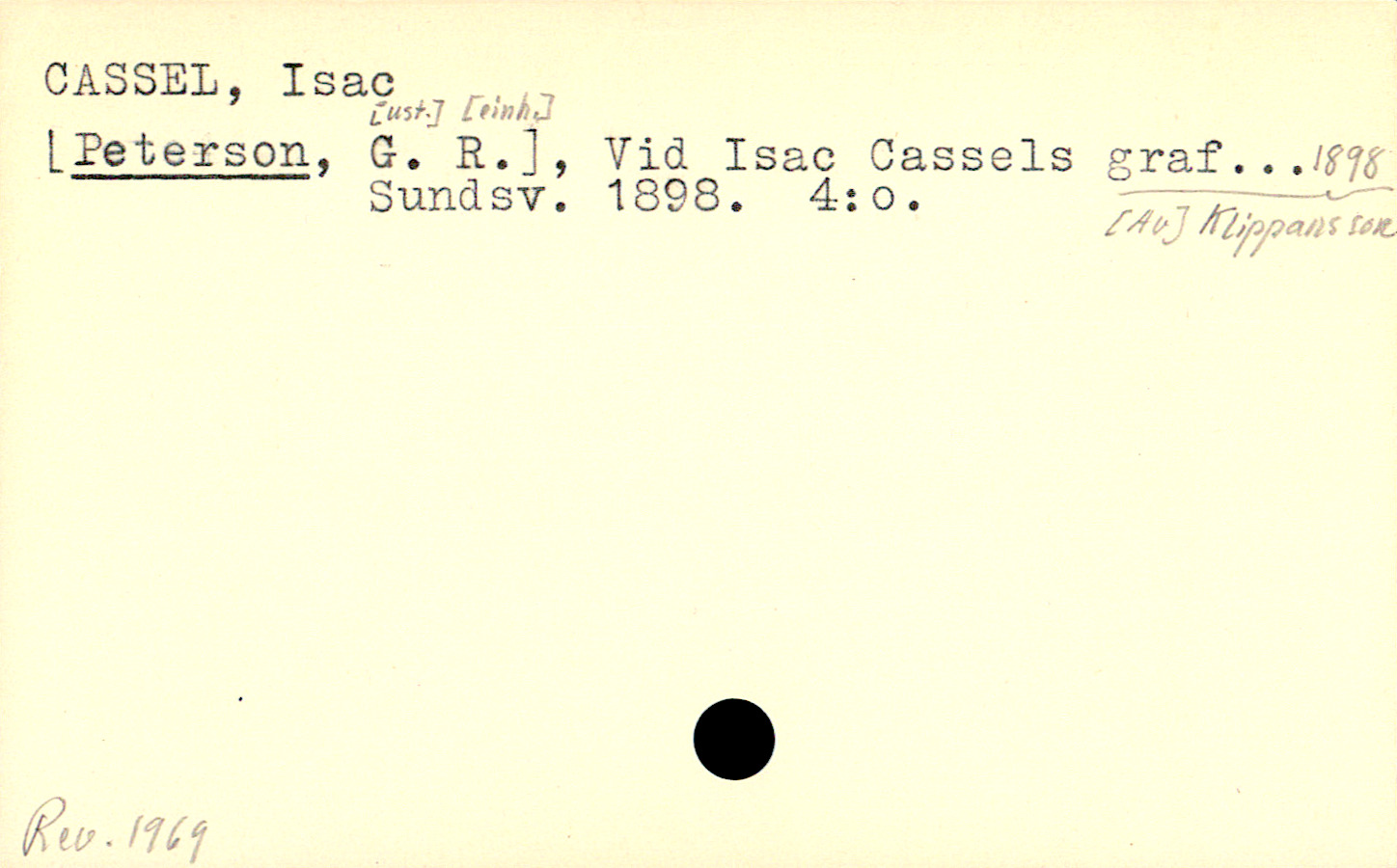 Catalogue Card_110271