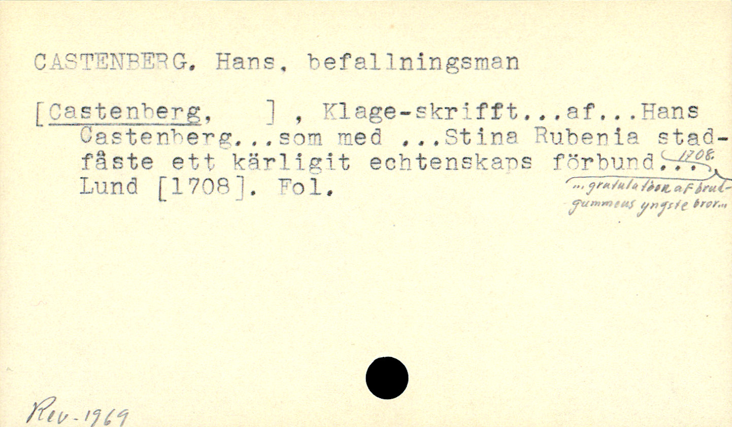 Catalogue Card_110283