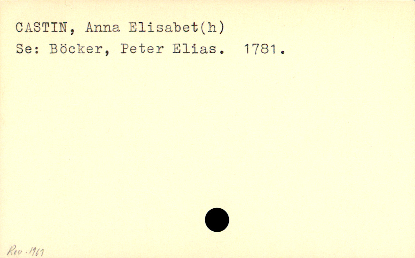 Catalogue Card_110284