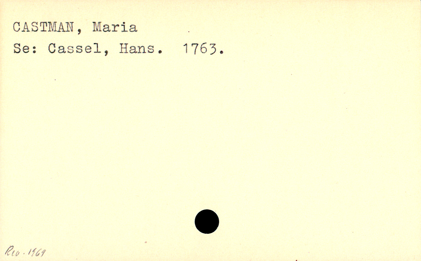 Catalogue Card_110285