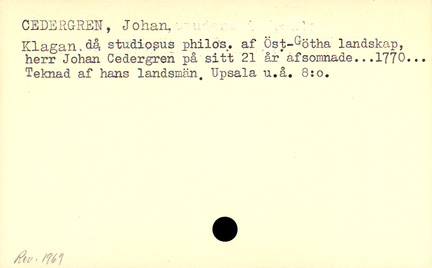 Catalogue Card_110342