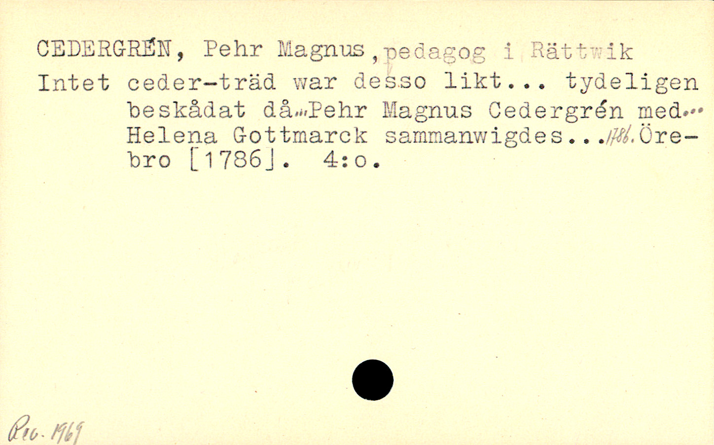 Catalogue Card_110345