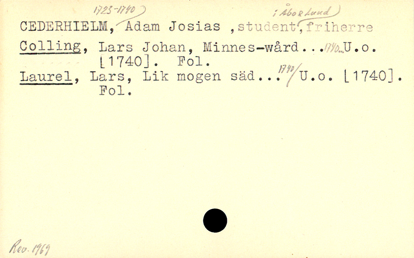 Catalogue Card_110351