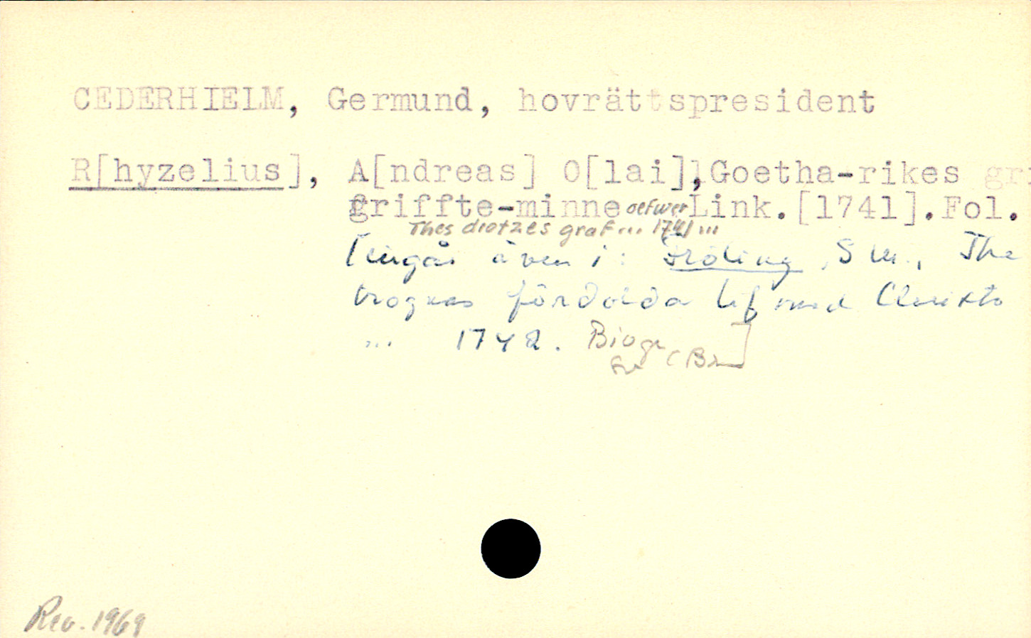 Catalogue Card_110356