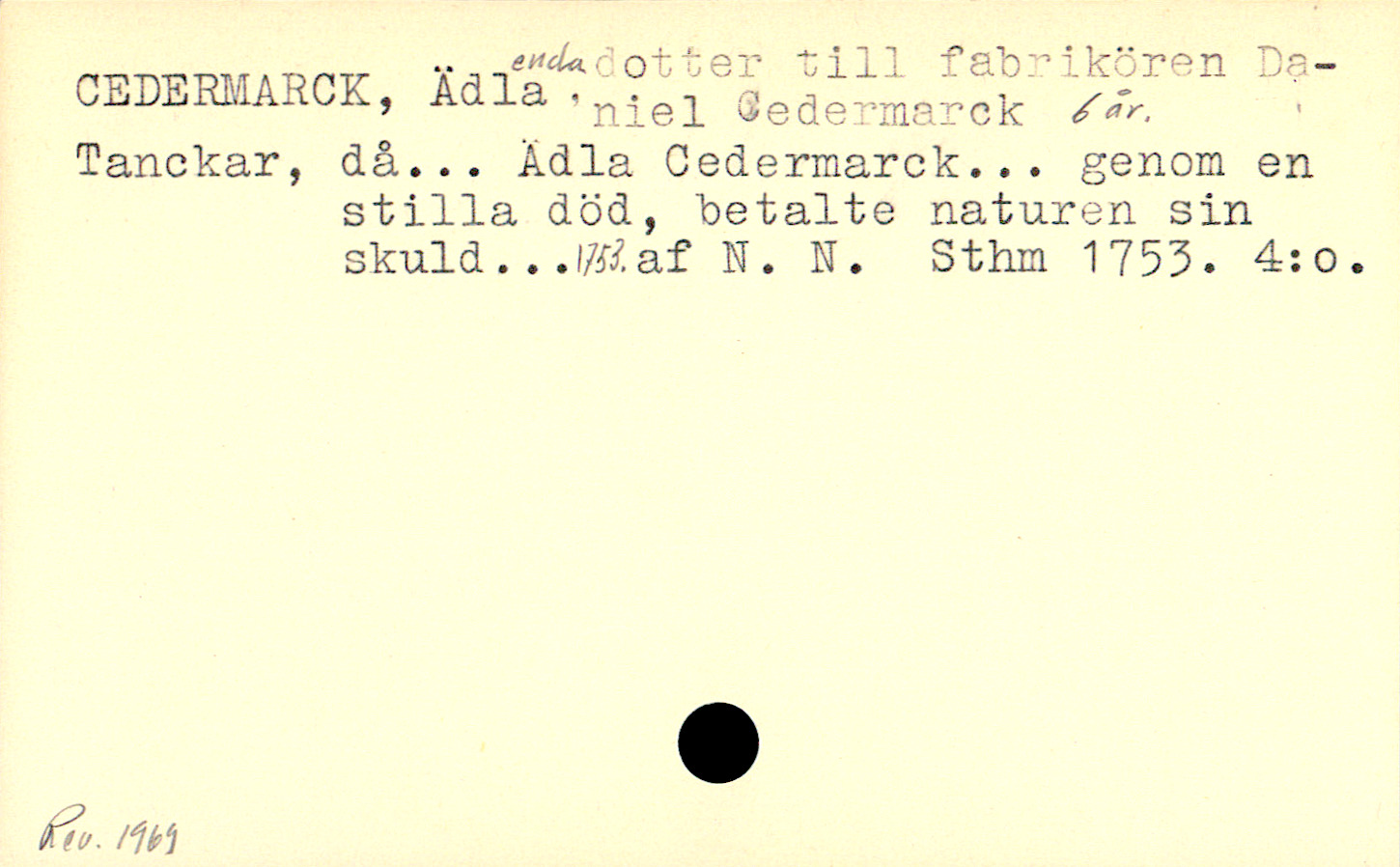 Catalogue Card_110374