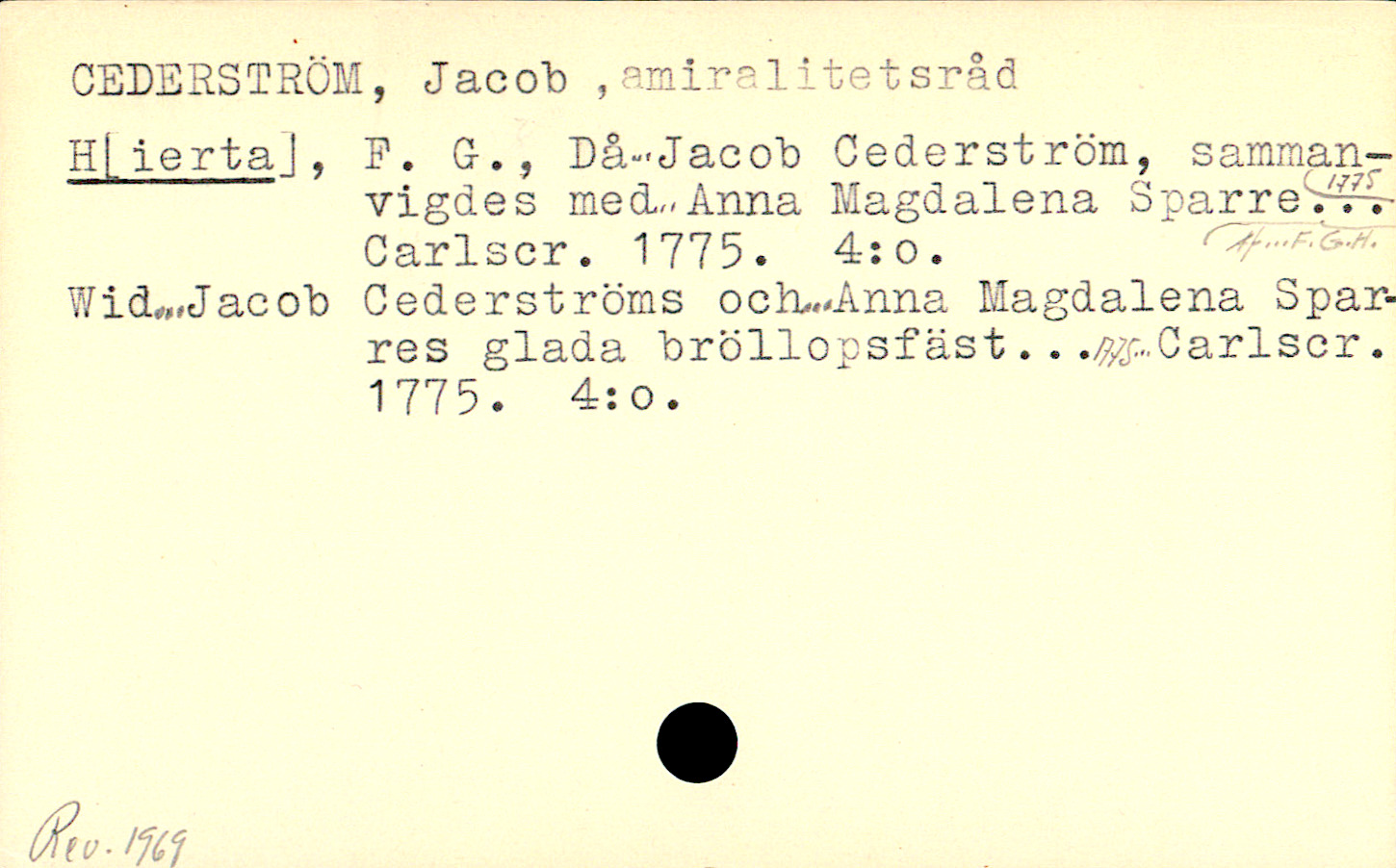 Catalogue Card_110396