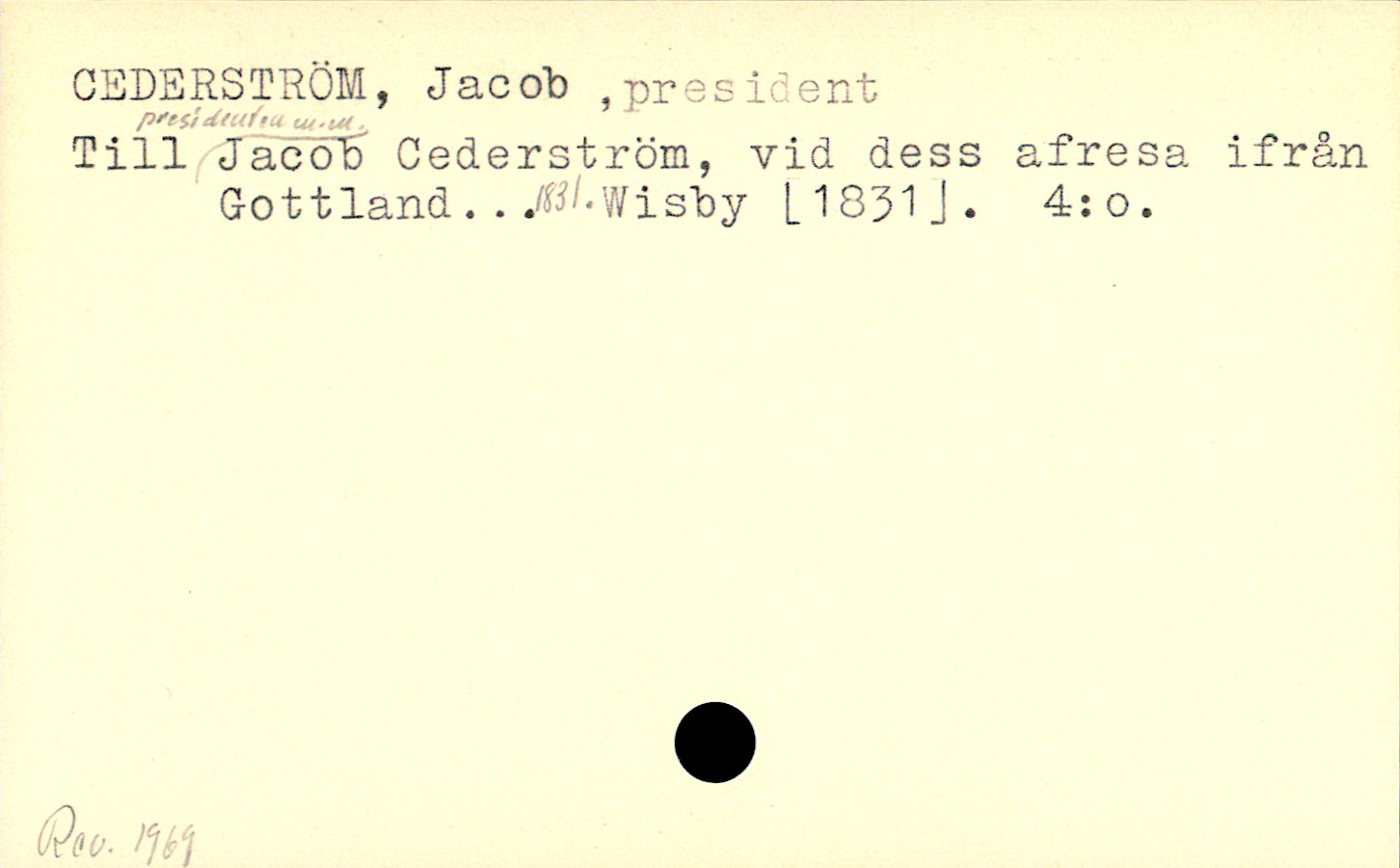 Catalogue Card_110397