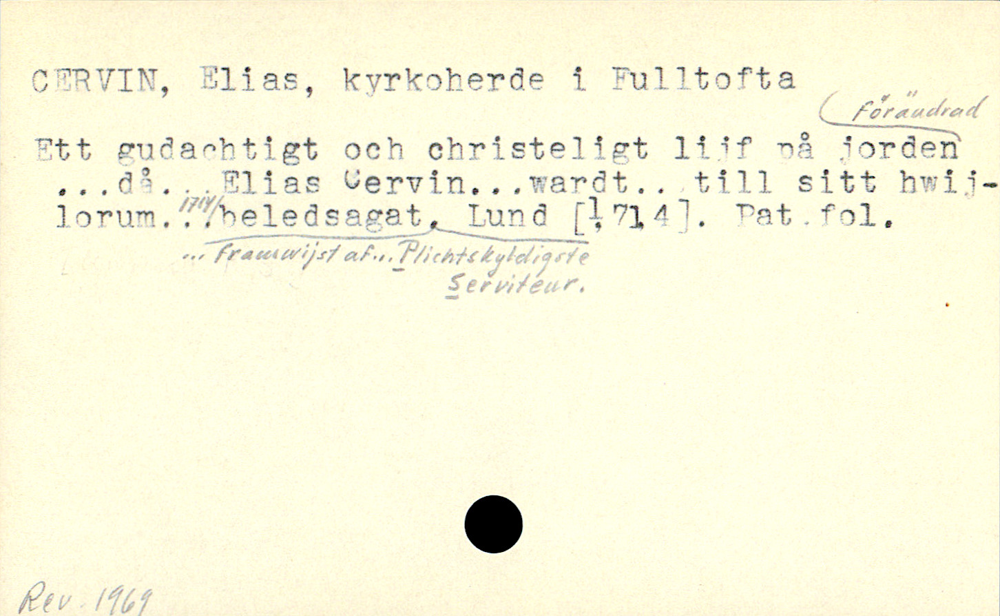 Catalogue Card_110432