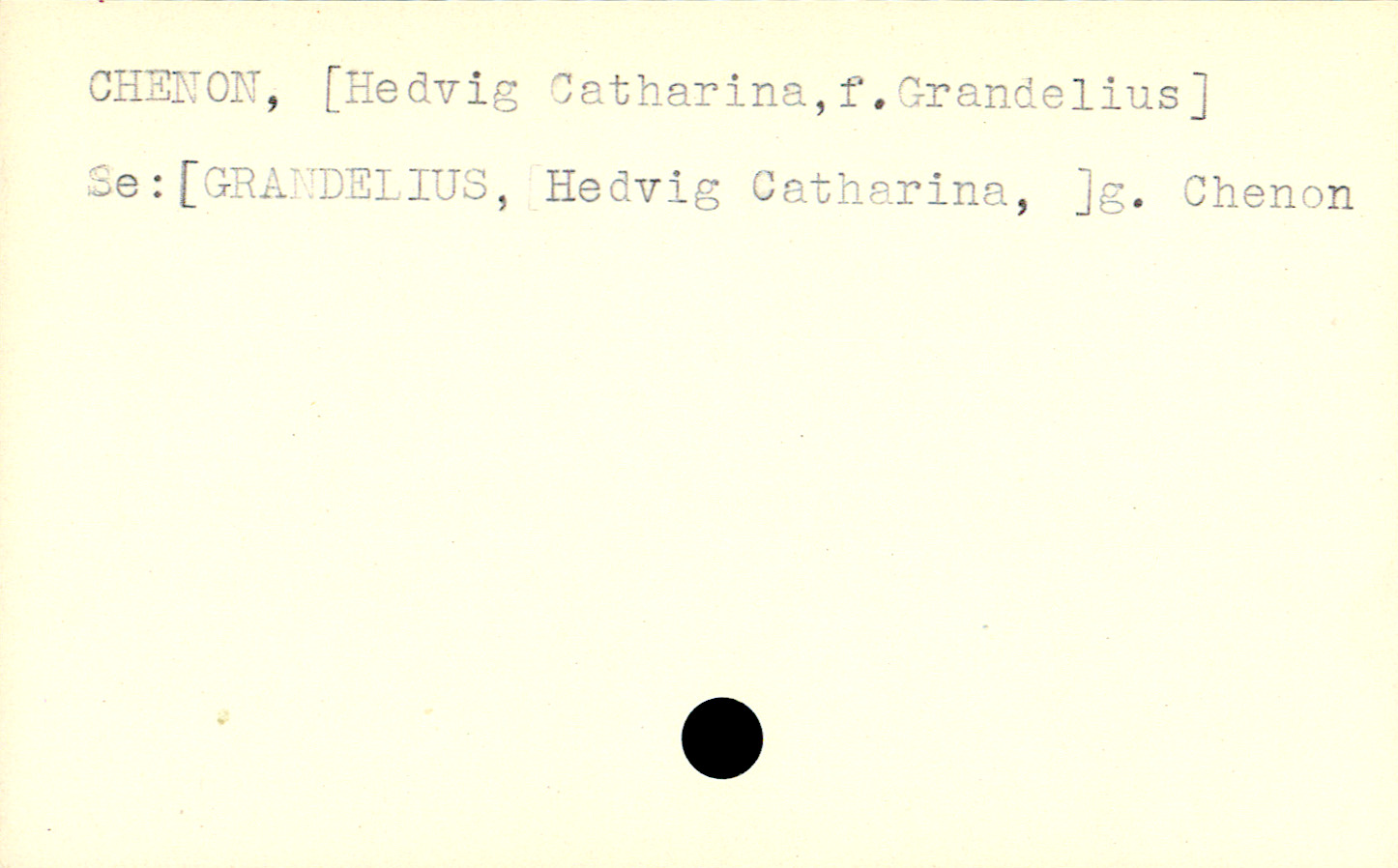 Catalogue Card_110465