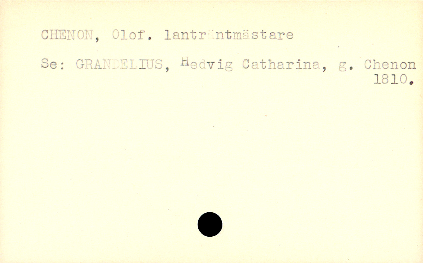 Catalogue Card_110470